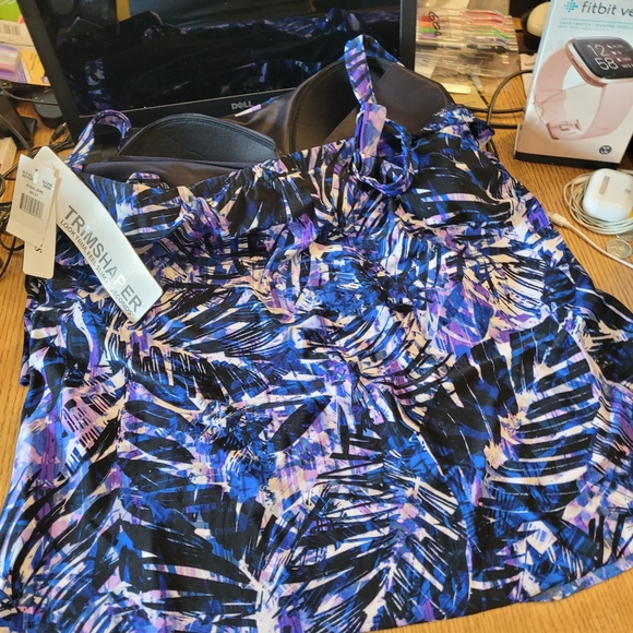 TRIMSHAPER TANKINI TOP (ONLY) - Picture 6 of 9